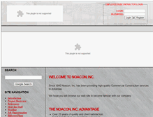 Tablet Screenshot of noacon.com